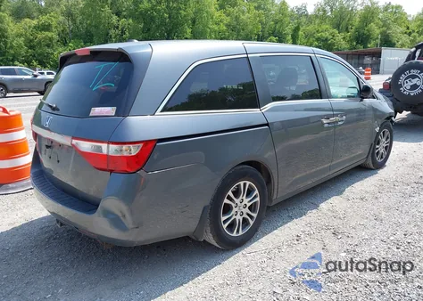 2012 Honda Odyssey Ex-L z USA, uszkodzony, nr VIN 5FNRL5H65CB015247